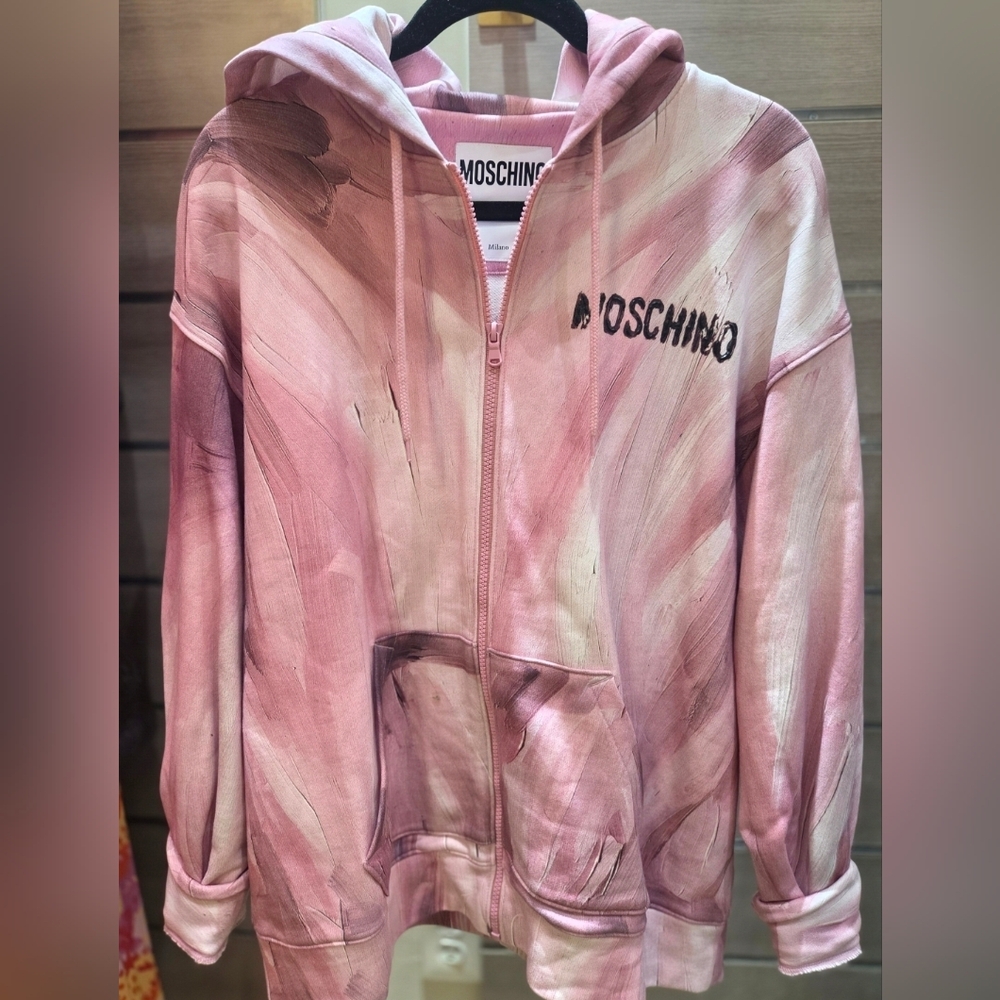 Moschino Pink Hoodie - Picture 5 of 10